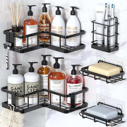 Kit de 5 Cestas Organizadoras Multiuso