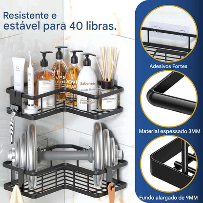 Kit de 5 Cestas Organizadoras Multiuso