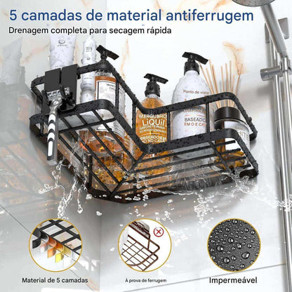 Kit de 5 Cestas Organizadoras Multiuso