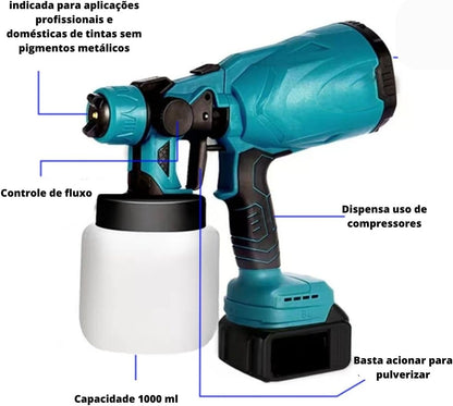 UltraFlow - Pistola de pintura sem fio