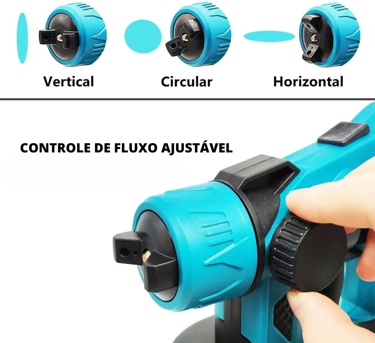 UltraFlow - Pistola de pintura sem fio