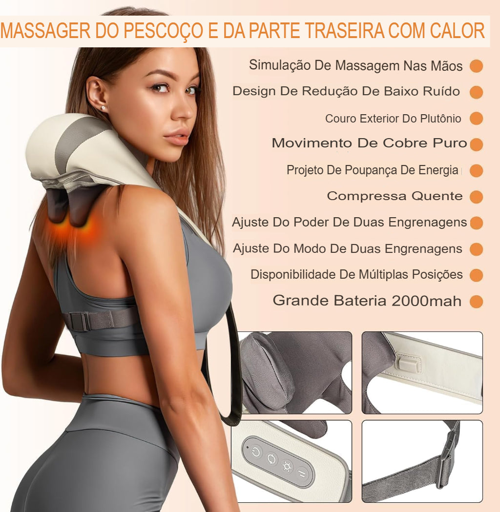 Kit 2 em 1 – Massageador com Pomada para Dores