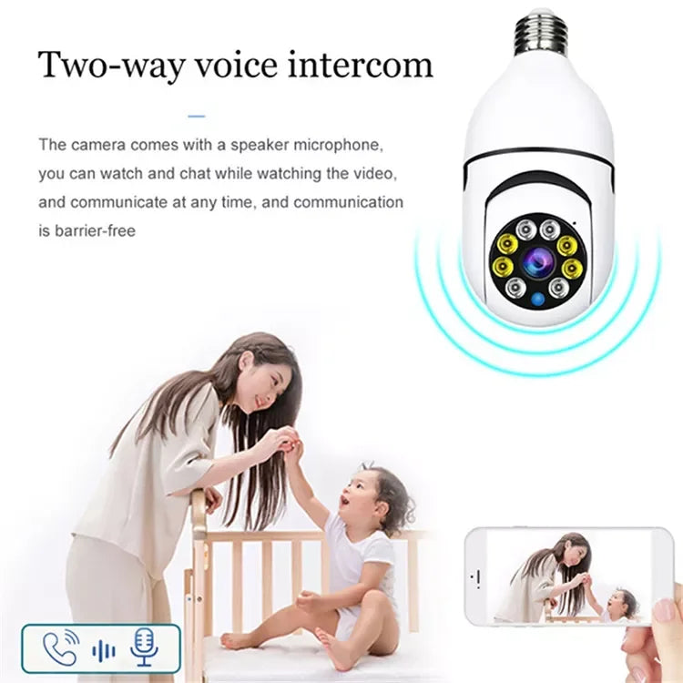 Câmera 360° Wi-Fi