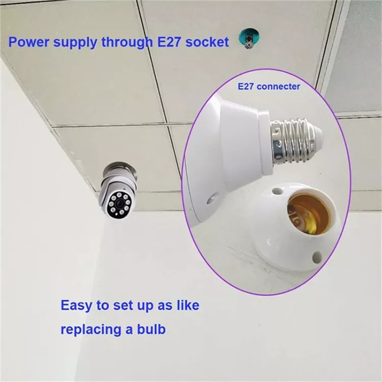 Câmera 360° Wi-Fi