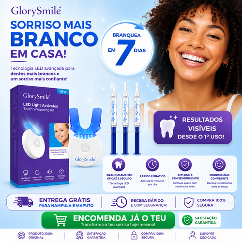 Kit Profissional de Clareador Dental - GlorySmile™