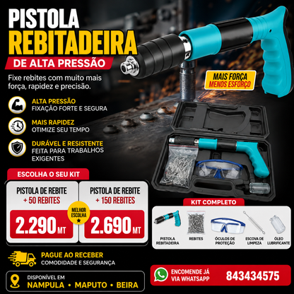 Pistola Rebitadeira De Alta Pressão