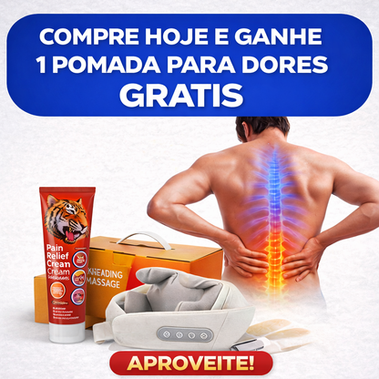 Kit 2 em 1 – Massageador com Pomada para Dores