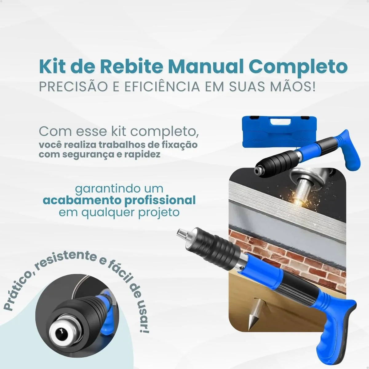 Pistola Rebitadeira De Alta Pressão