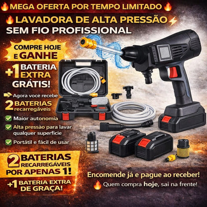 LavaElite - Pistola de alta pressão de agua