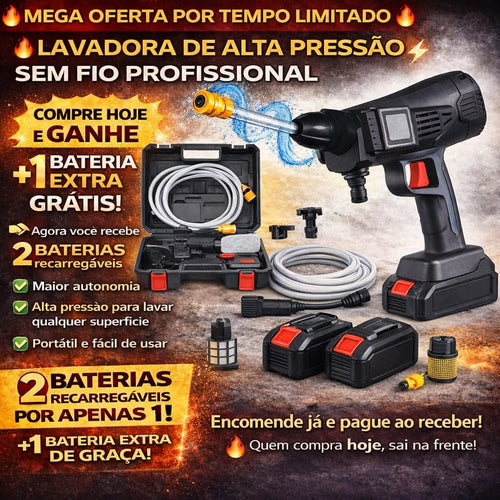 LavaElite - Pistola de alta pressão de agua