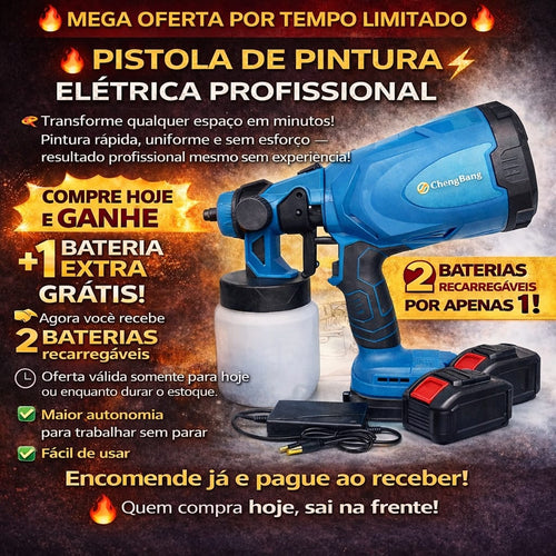 UltraFlow - Pistola de pintura sem fio
