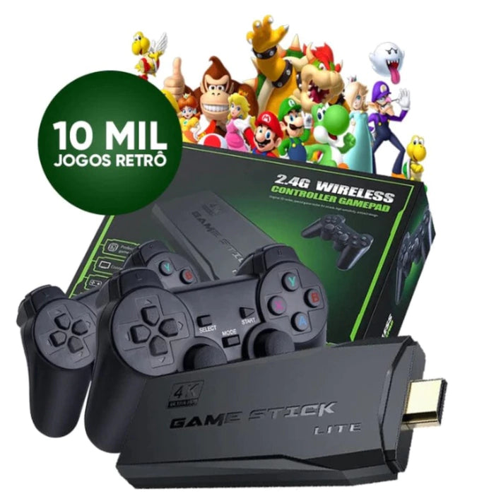 Gamestick M8 – Consola de Jogos Familiar com +10.000 Jogos