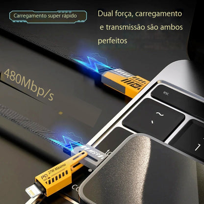 Cabo Profissional 4-em-1 65W UltraCharge