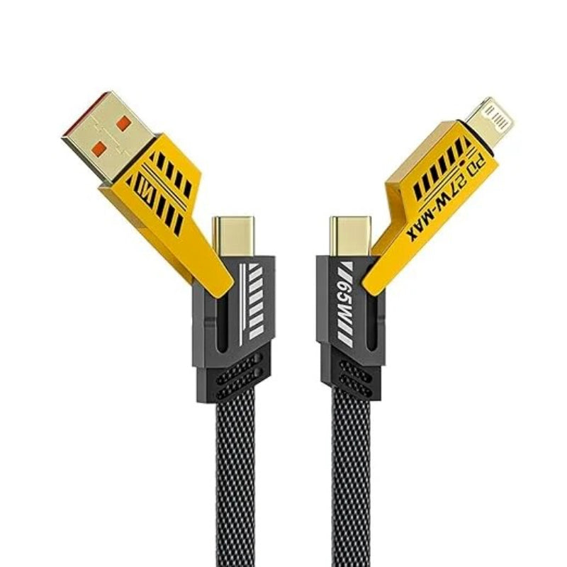 Cabo Profissional 4-em-1 65W UltraCharge
